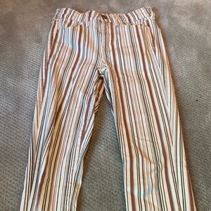 Striped jeans